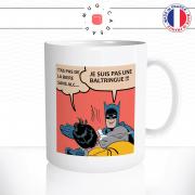 Mug tasse blanc unique meme batman gifle biere sans alccol apero baltringue homme femme parodie humour fun cool idee cadeau original2